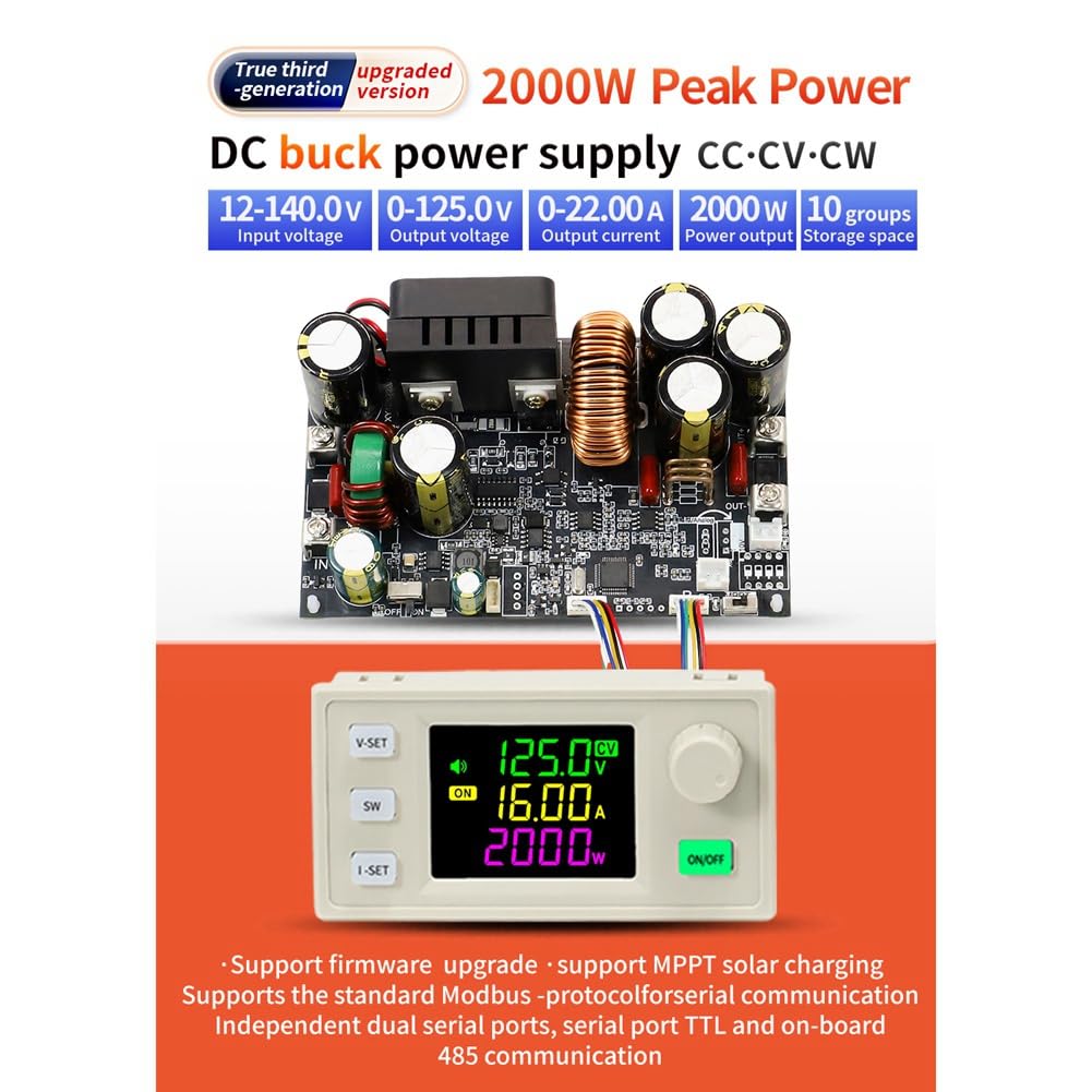 Amazon.com: Cwmiibili XY12522 CNC DC Adjustable Stabilized Power